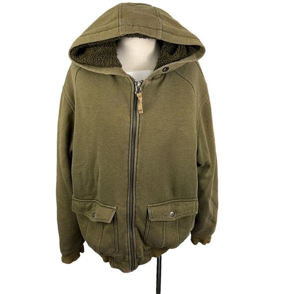 Denver Hayes Other - 🌿4/$35🌿 DENVER HAYES Green Zip Up Hoodie (L)